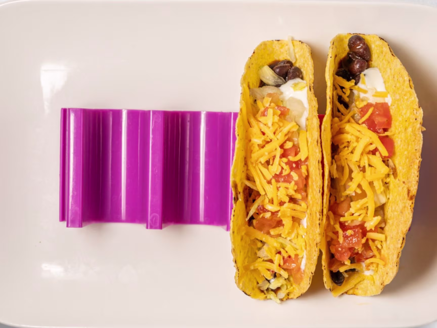 2 Super Crunchy Bean Taco