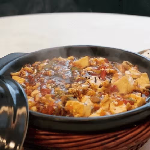 H5a Mapo Tofu mit Gemüse