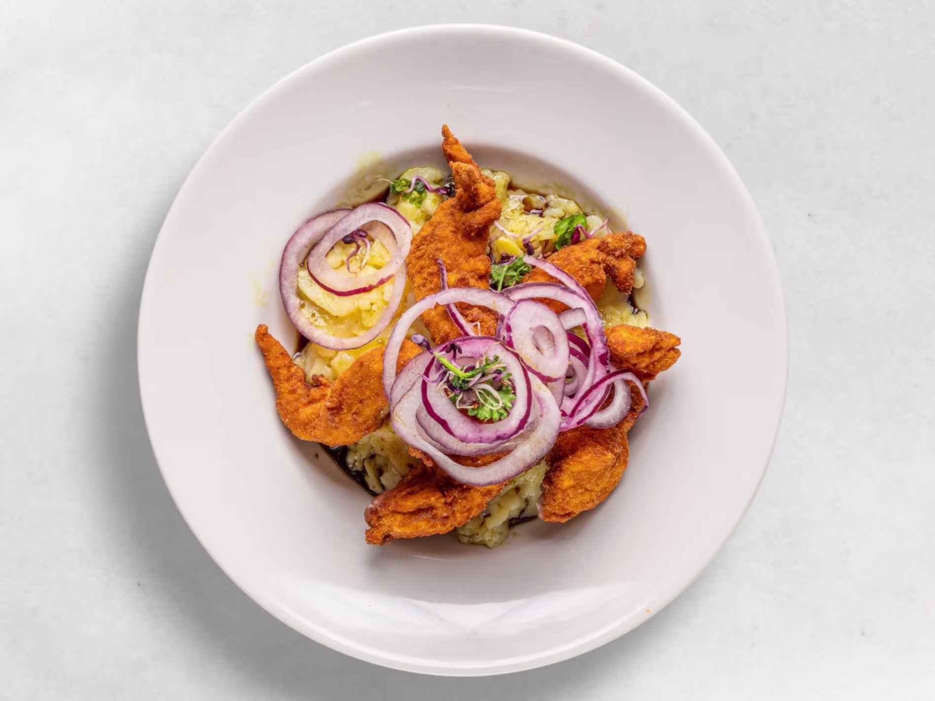 Backhendlsalat