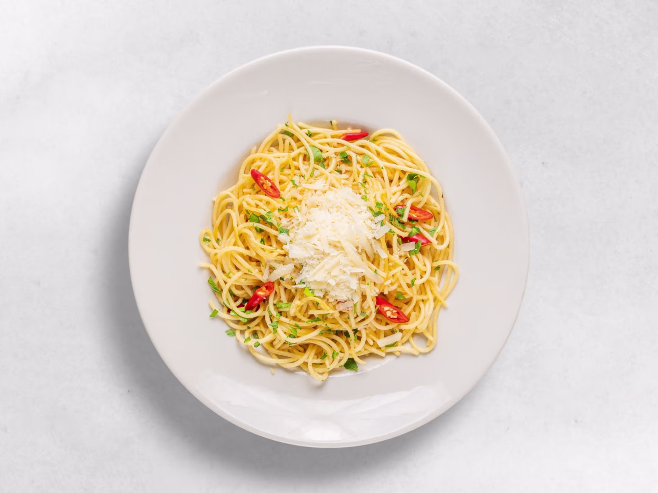 Spaghetti aglio e olio