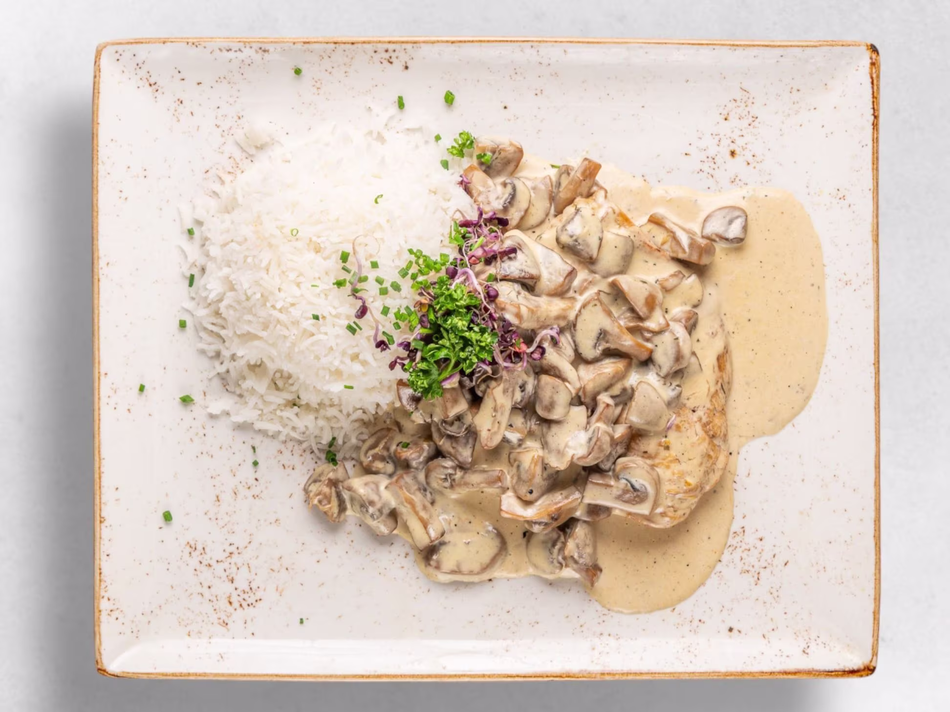 Champignonschnitzel vom Huhn