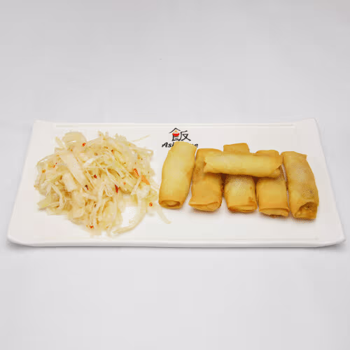 Mini Frühlingsrollen (6 Stück, vegetarisch)