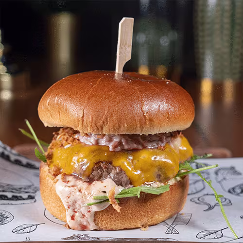 Cheesy Beef Burger