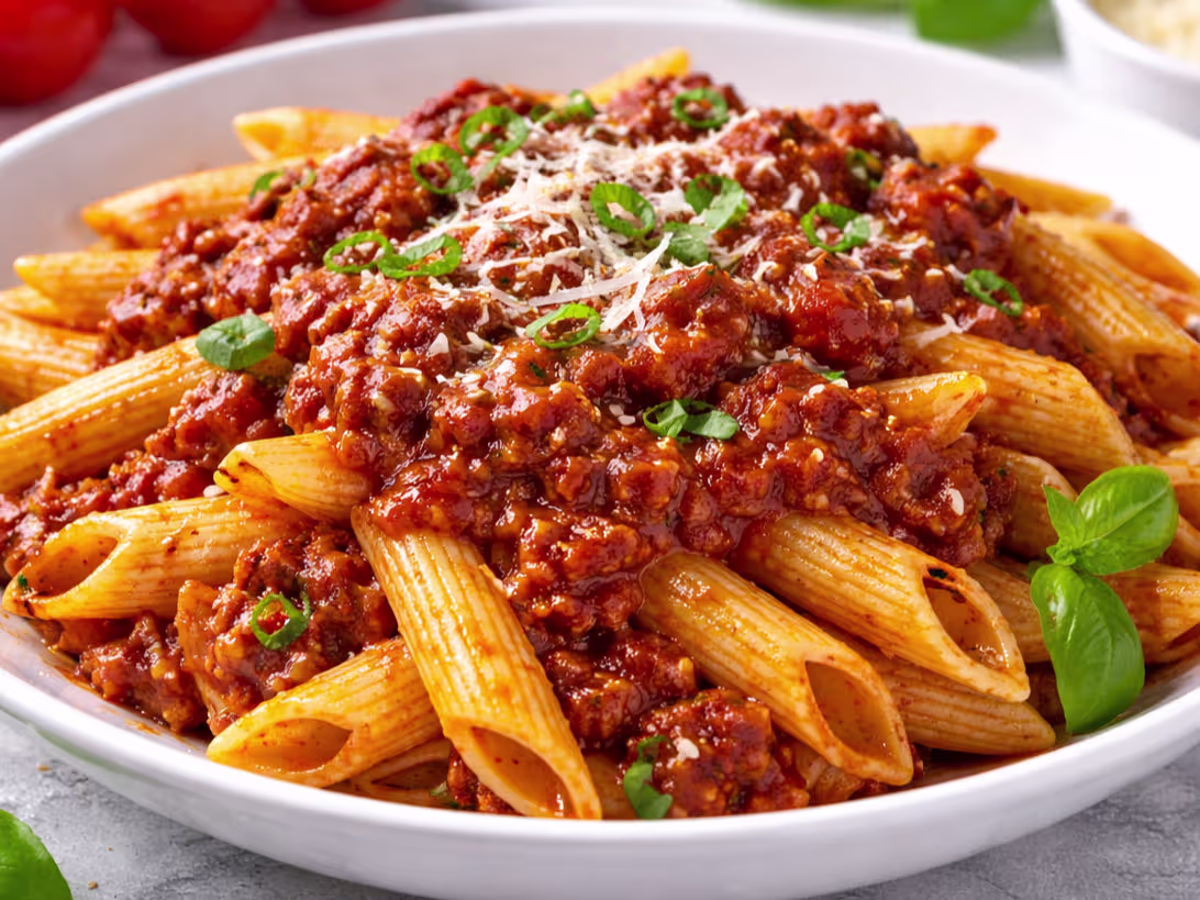 Penne  Bolognese