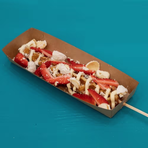 Weiße Schoko Waffelstick