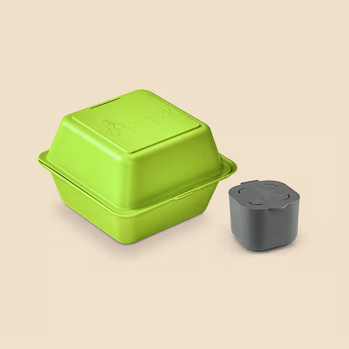 Kleine Box + Sossenbecher