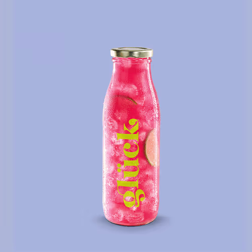 Glasflasche Durstlöscher