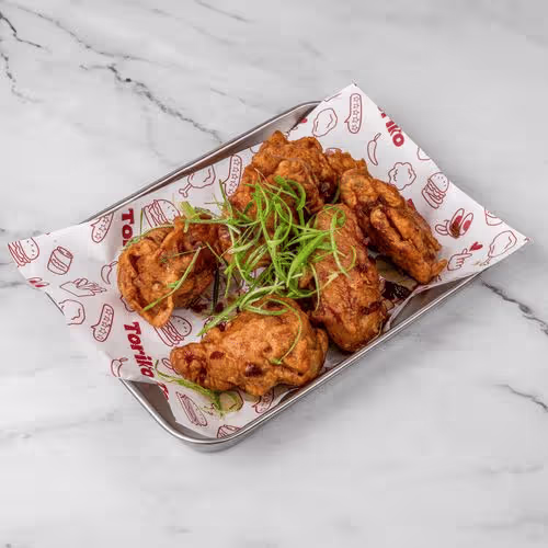 Korean Fried Chicken Boneless Soy Garlic Sauce