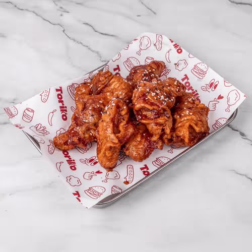 Korean Fried Chicken Wing Yang Nyem Style (süß-pikant)