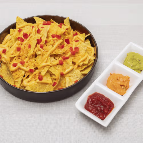 Überbackene Nachos
