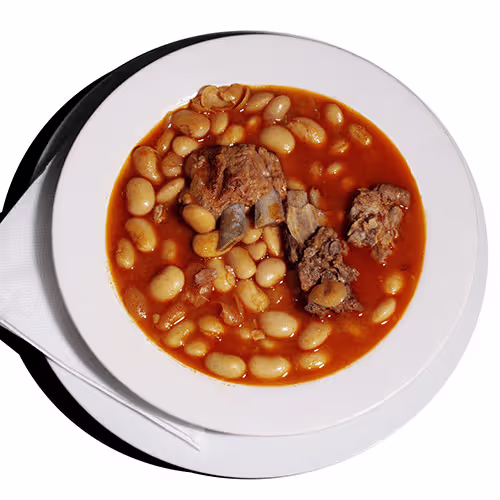 Bohnengulasch mit Lammfleisch
