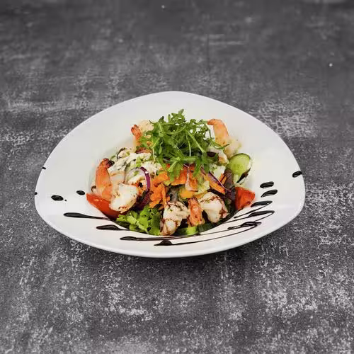 Scampi Salat