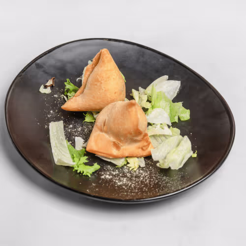 Vegetarische Samosa (vegan)