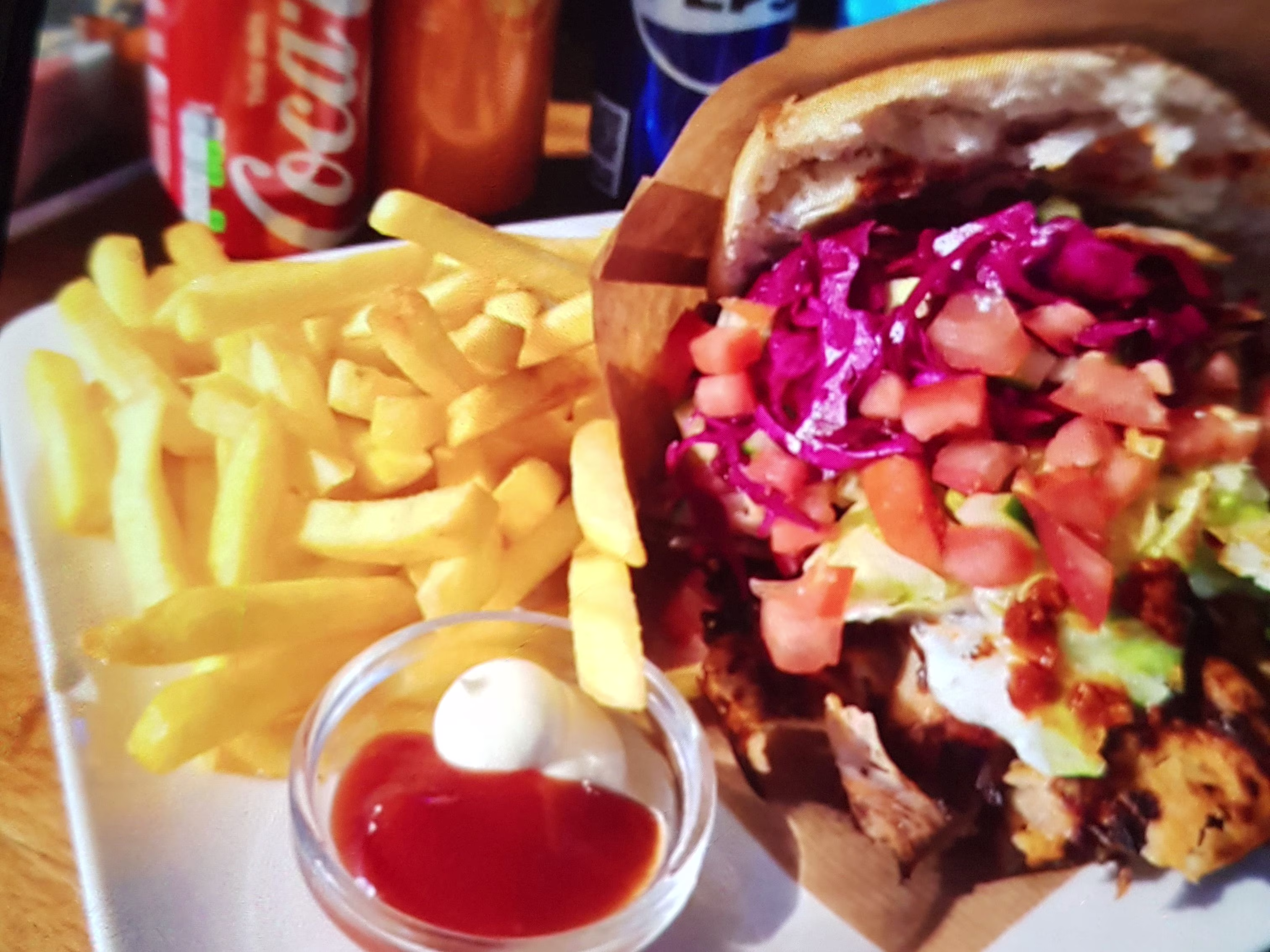 Döner Sandwich Menü