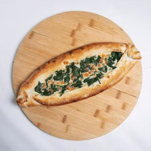 Pide mit Spinat