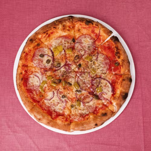 Pizza Diavolo (scharf)