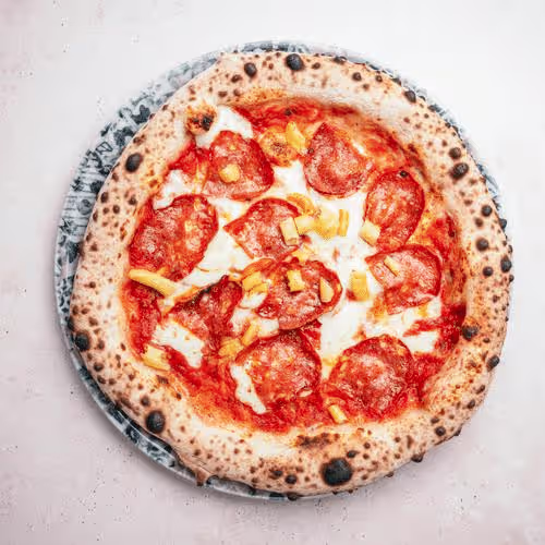 Pizza Diavolo (scharf)