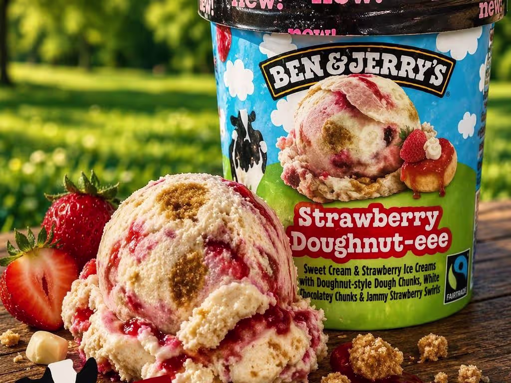 Strawberry Doughnut-eee 465 ml