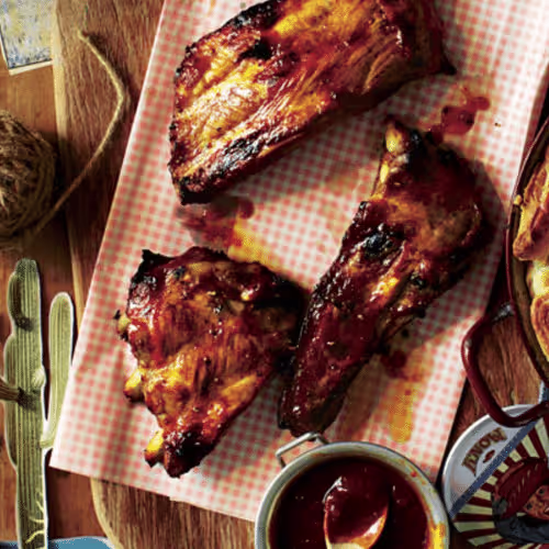 BBQ Spare Ribs vom Kalb