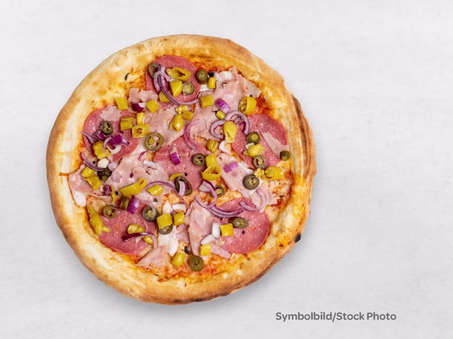 Pizza Diavolo (scharf)