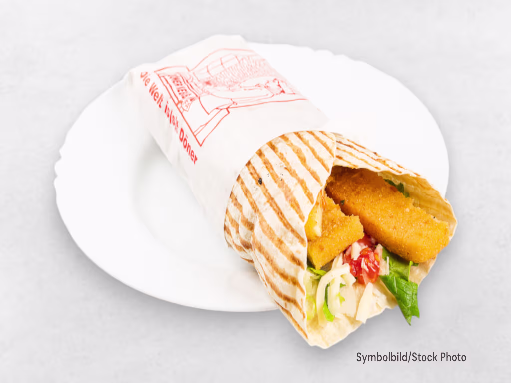 Dürüm Kebab mit Käse