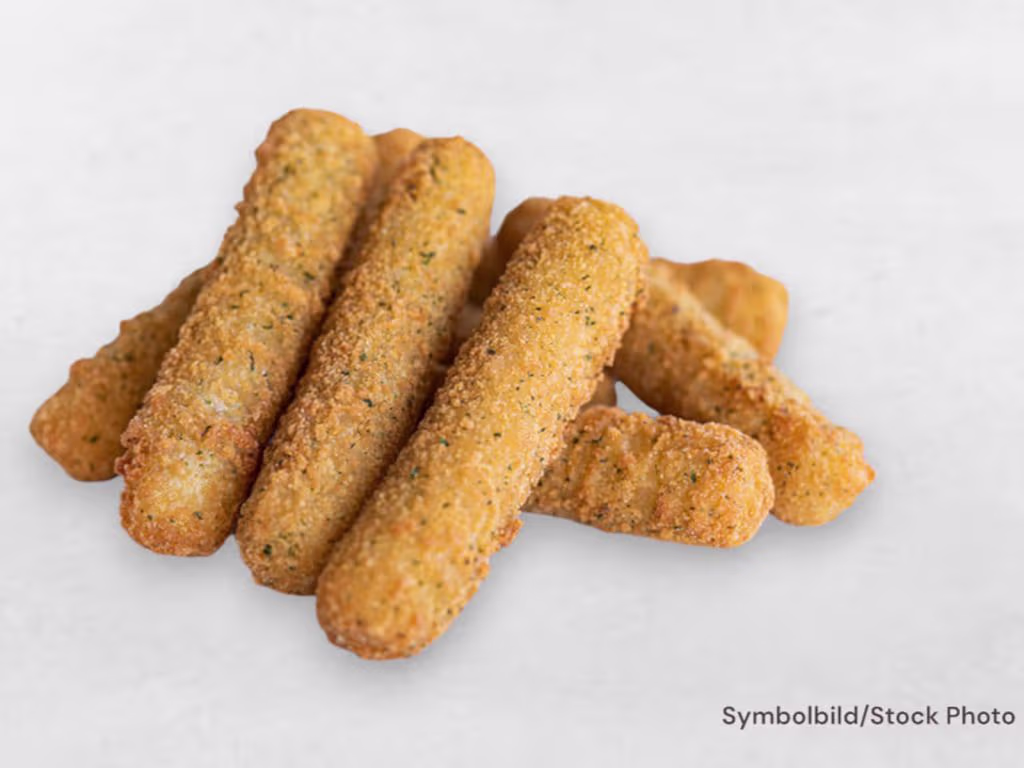 Gebackene Mozzarella Sticks (7 Stück)