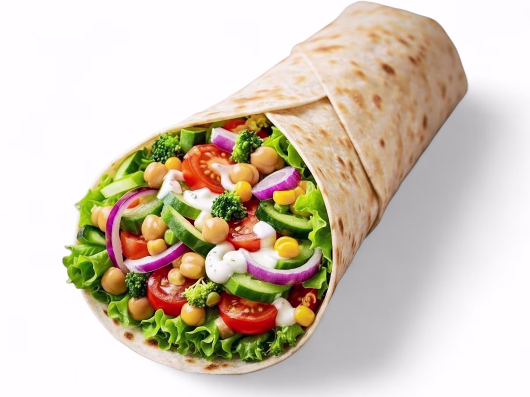 Dürüm Vegetarisch mit Käse