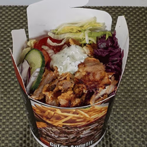 Hühnerkebap Box