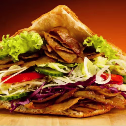 Hühnerkebap Sandwich