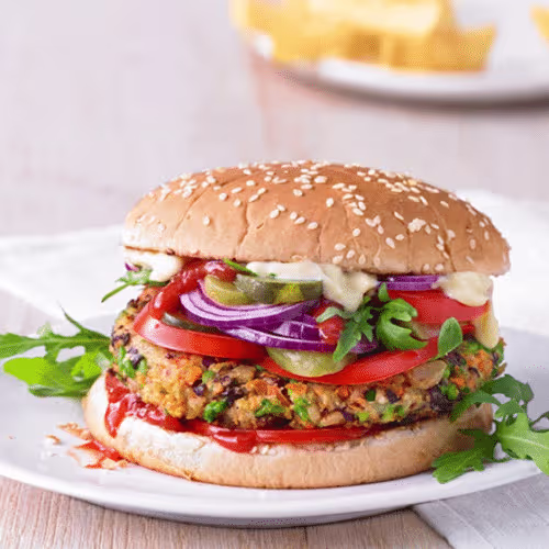Veggie Burger (vegetarisch)
