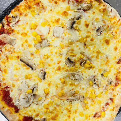 Familien-Pizza Funghi