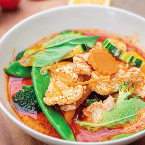 Rotes Thai Curry (scharf)