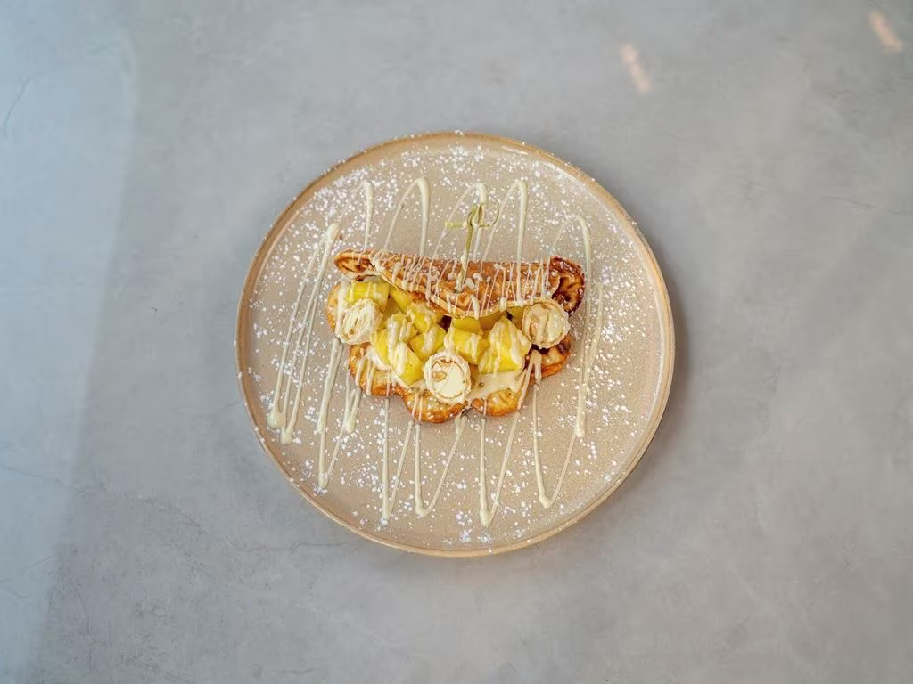 White Chocolate Waffel