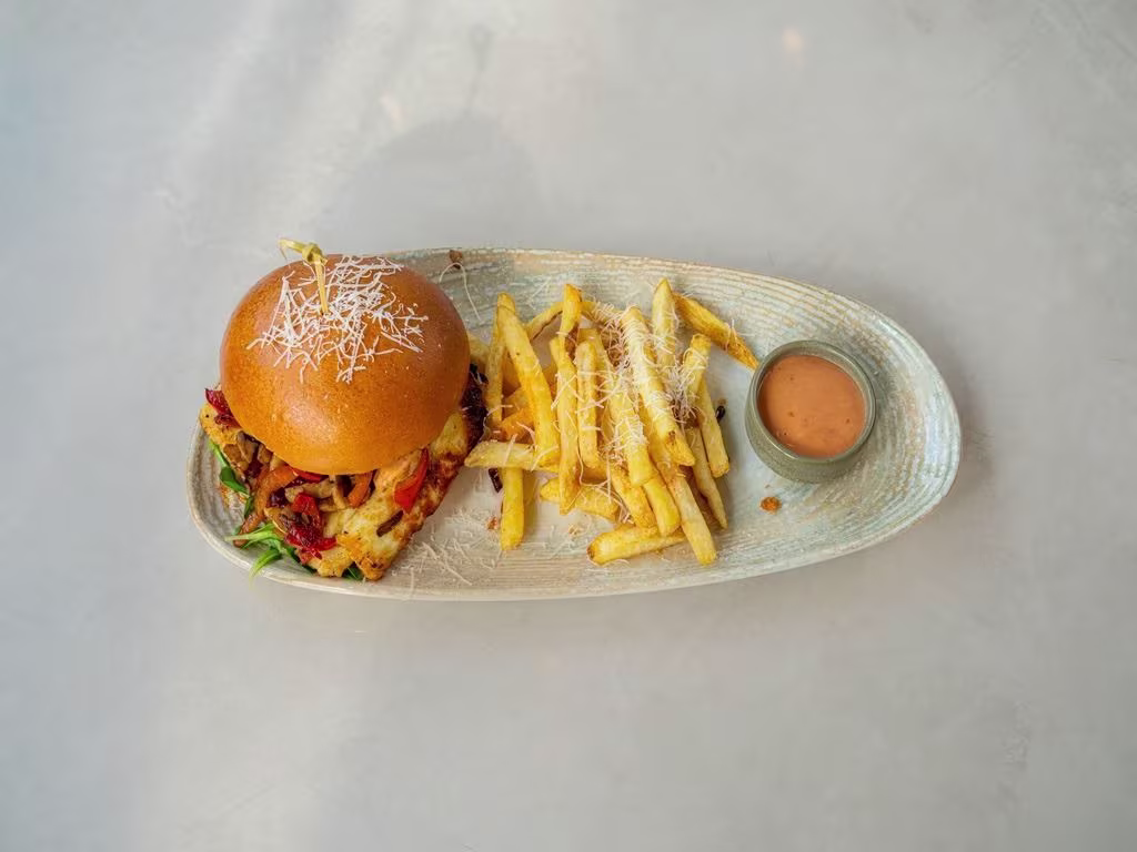 Halloumi Burger (vegetarisch)