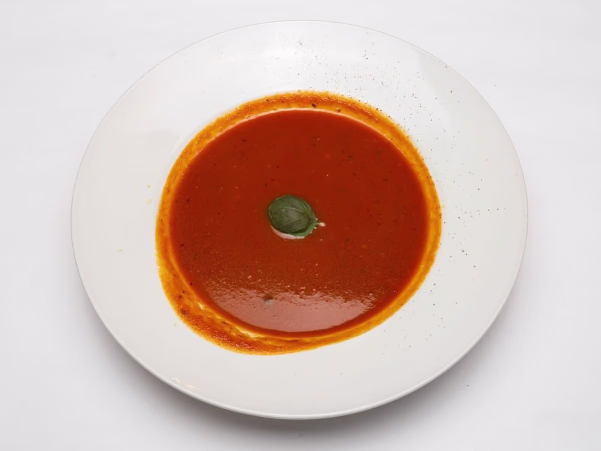 Vellutata di pomodoro (vegetarisch)