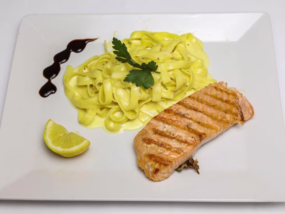 Salmone allo spumante