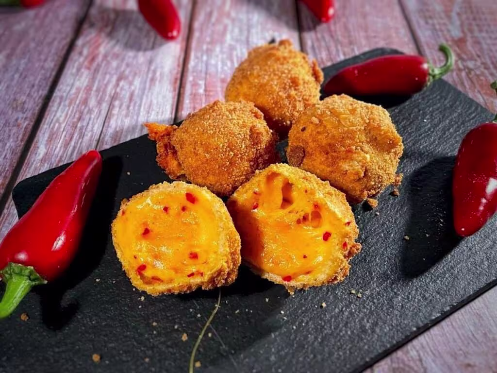 6'er Chilli Cheese Nuggets - Menü