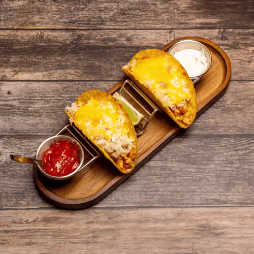 2x Hard Taco - Chicken