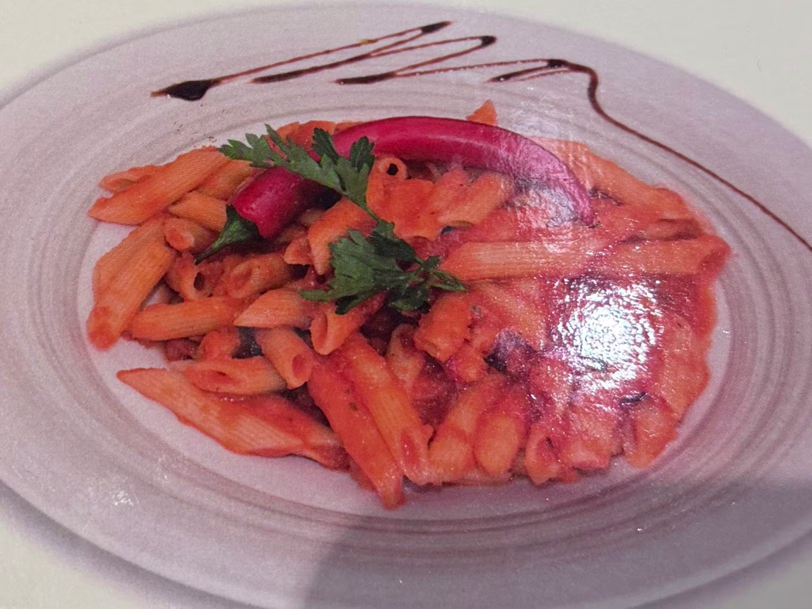 Penne Al'Arrabbiata (pikant)