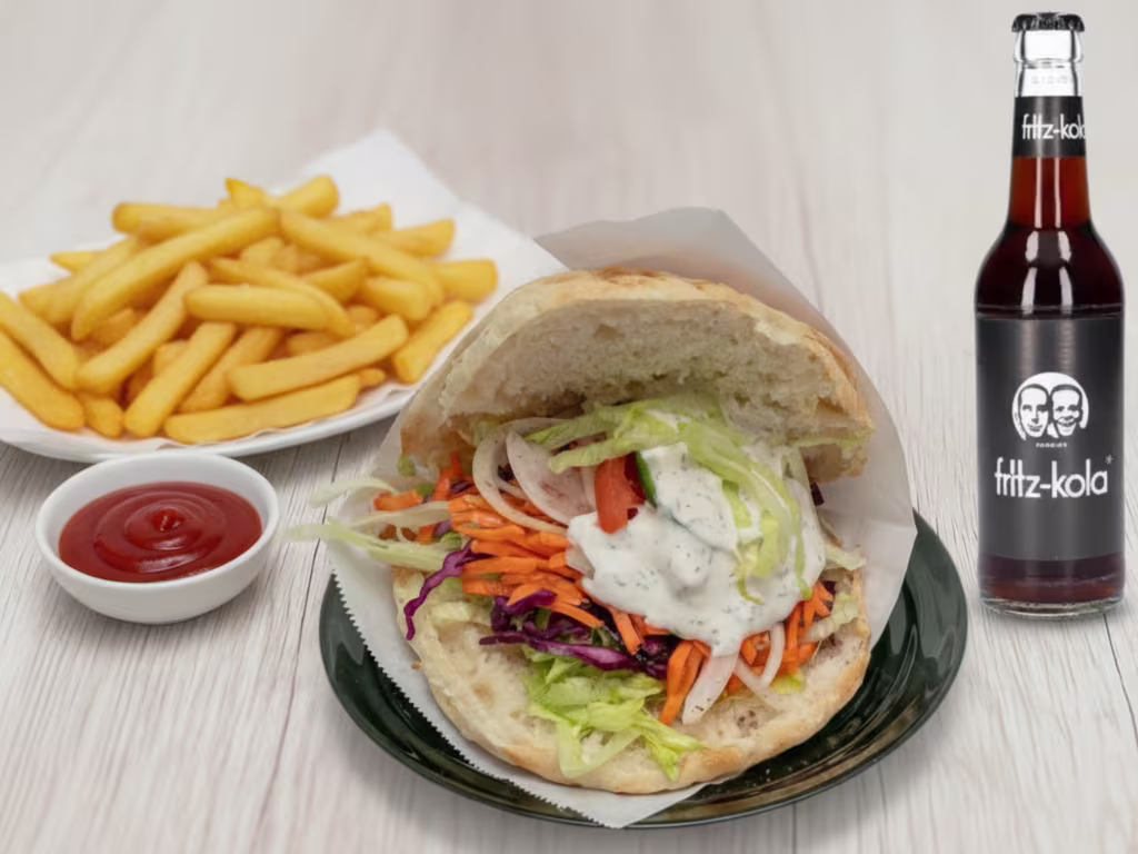 Veggie Döner Menü