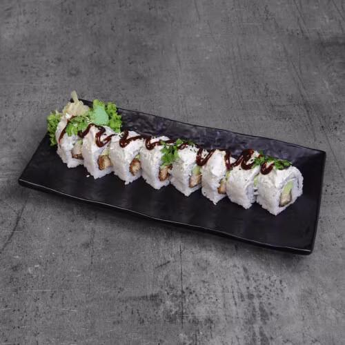 Crispy Salmon Roll (8 Stück)