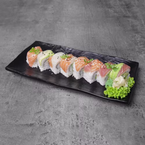 Rainbow Roll (8 Stück)