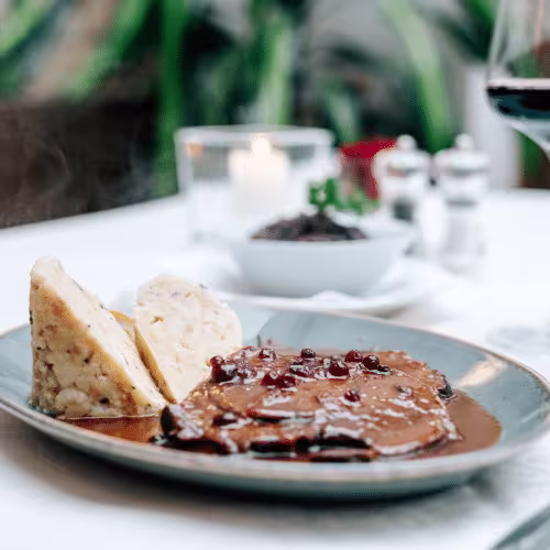 Zarter Hirschkalbsbraten
