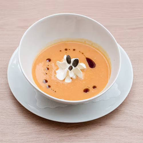 Kürbiscremesuppe