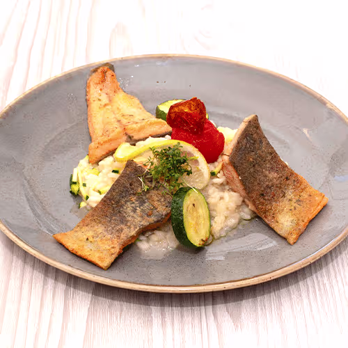 Gebratenes Zanderfilet