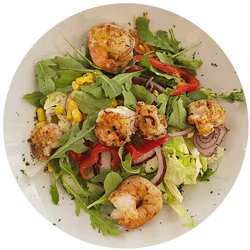 Garnelen Salat