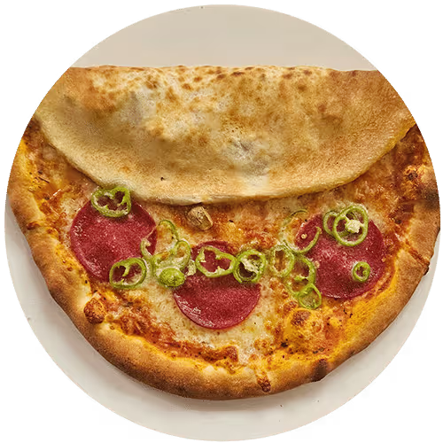 Pizza Halbmond