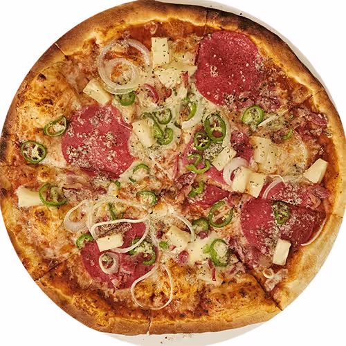 Pizza Las Becai (süß-Pikant)