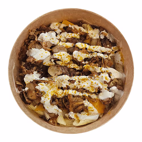Kebab Nudeln Bowl