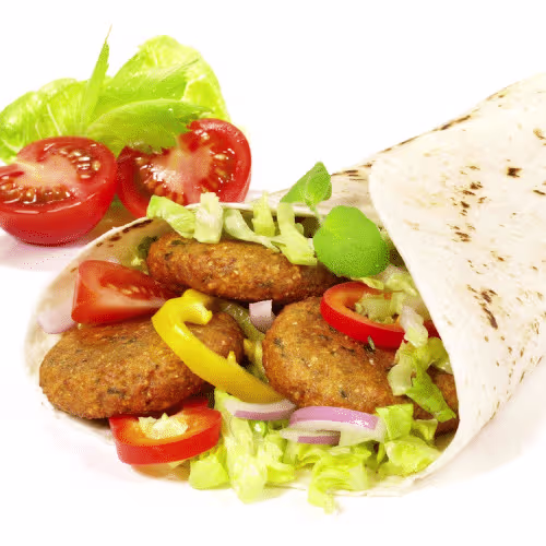 Veganer Dürüm (Falafel)